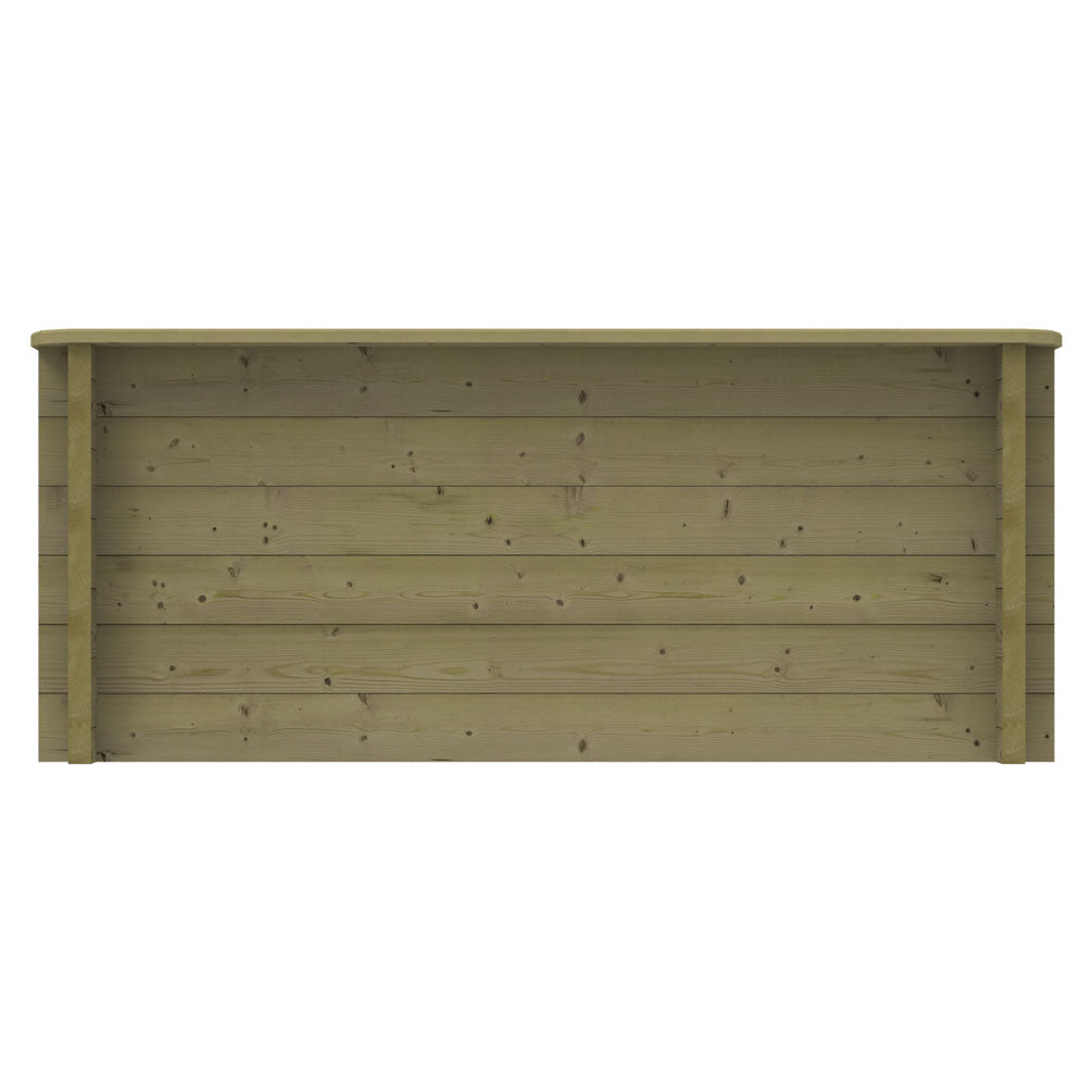 The Garden Timber Company Wooden Fish Ponds 2x1.5m 831mm Height 1663L