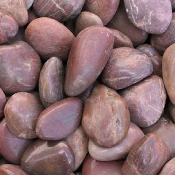 Eastern Connections Polished River Pebbles Red 5-8cm 15kg