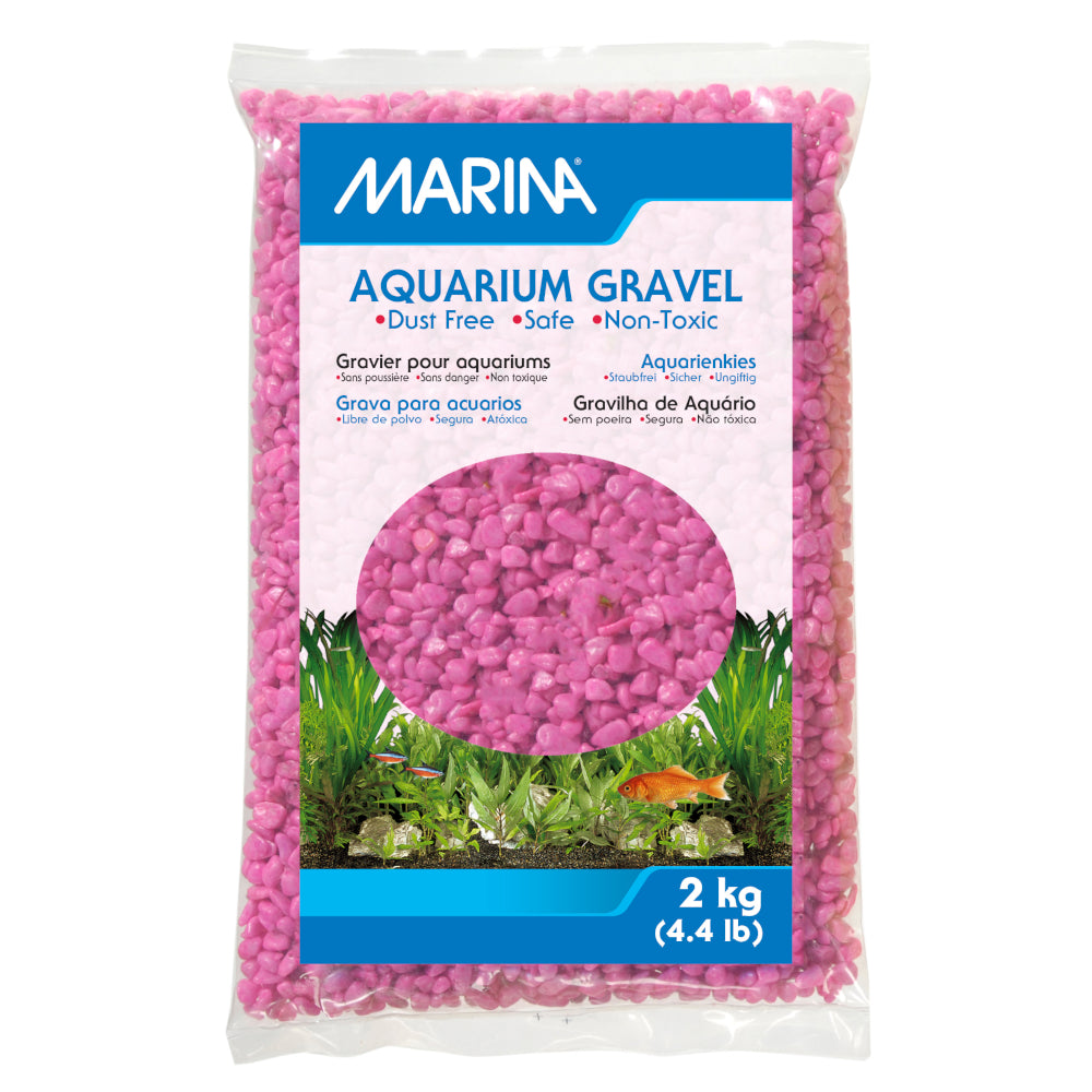 Marina Decorative Aquarium Gravel Pink 2kg