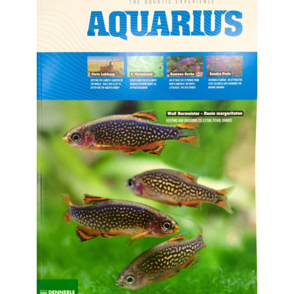 Dennerle Aquarius Magazine Issue #02 2015 Volume 04 Ft. Celestial Pearl Danios - Real Aquatics