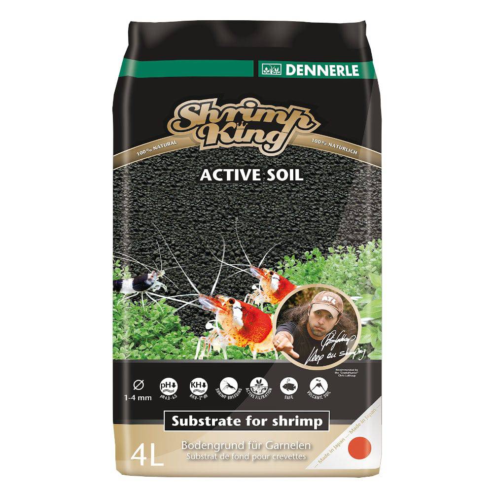 Dennerle Shrimp King Active Soil Substrate 2 Sizes - Real Aquatics