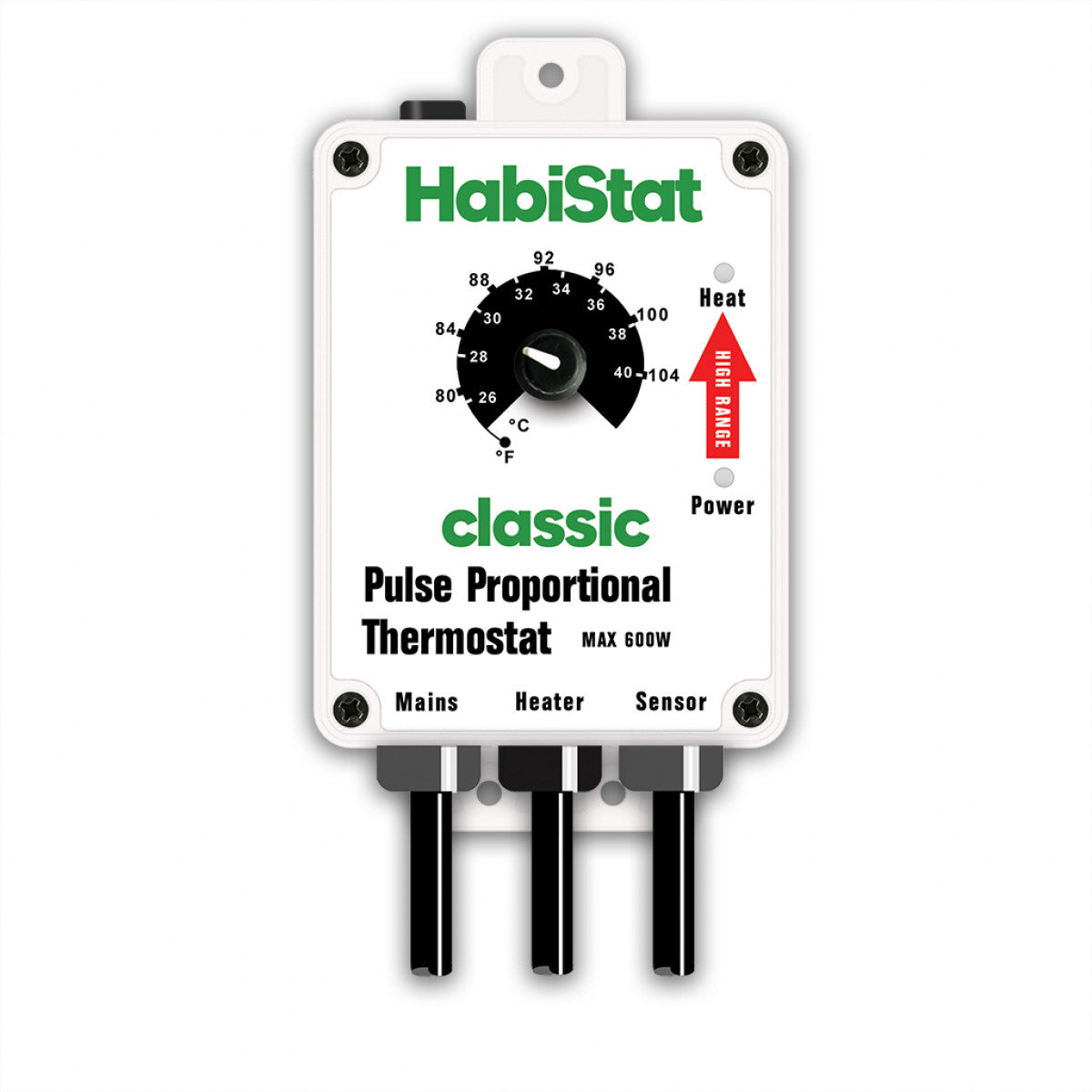 Habistat Thermostats Pulse Proportional Hi-Range 600w 2 Colours