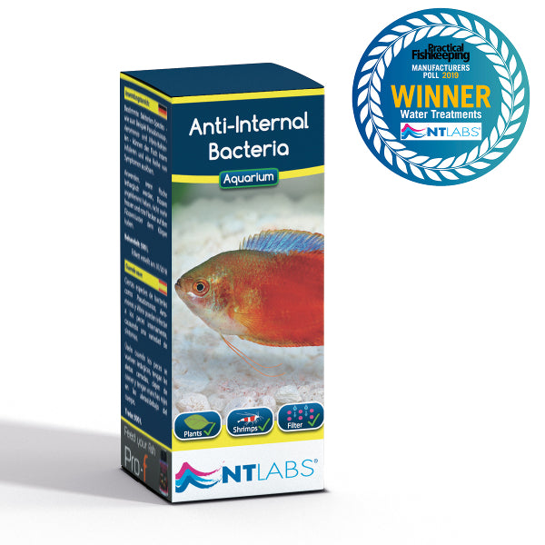 NT Labs Anti-Internal Bacteria Aquarium Disease Treatment 100ml/250ml