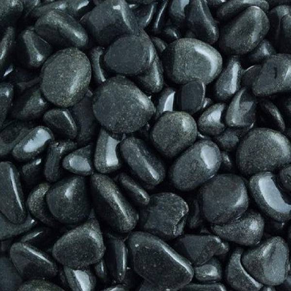 Eastern Connections Polished River Pebbles Black 5-8cm 15kg