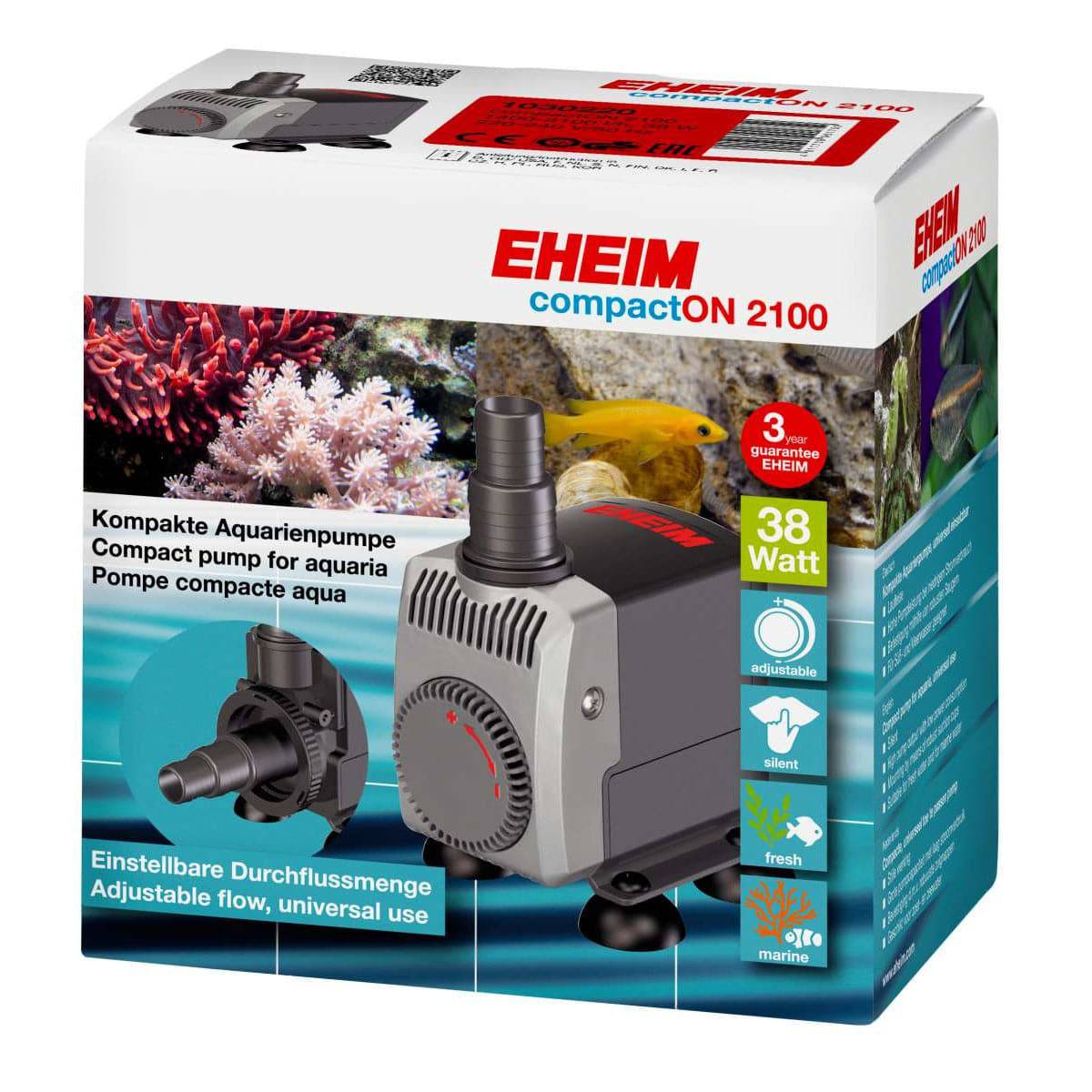 Eheim compactON 2100 Water Pump 1400-2100L/h