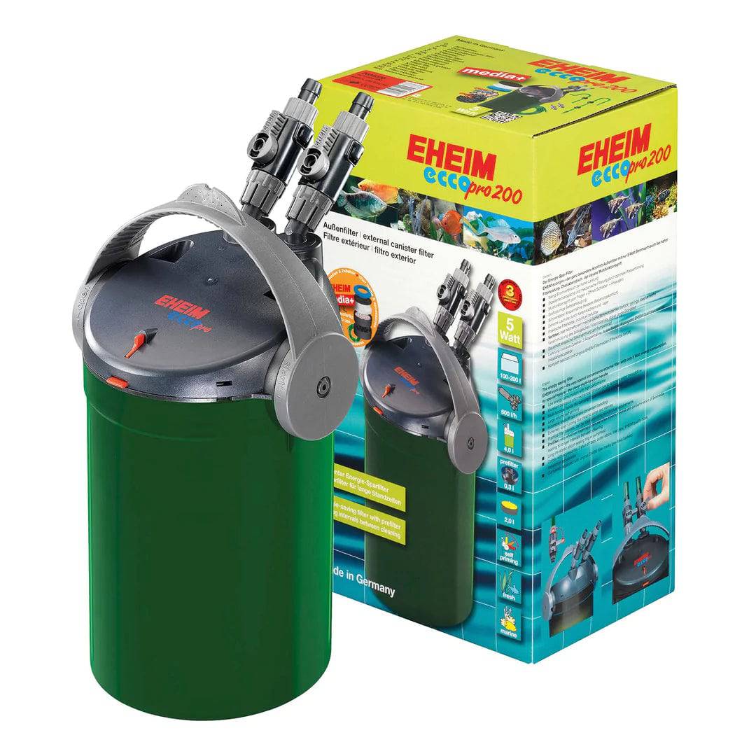 Eheim Ecco Pro External Filter 200 2034 Tanks up to 200L - Real Aquatics