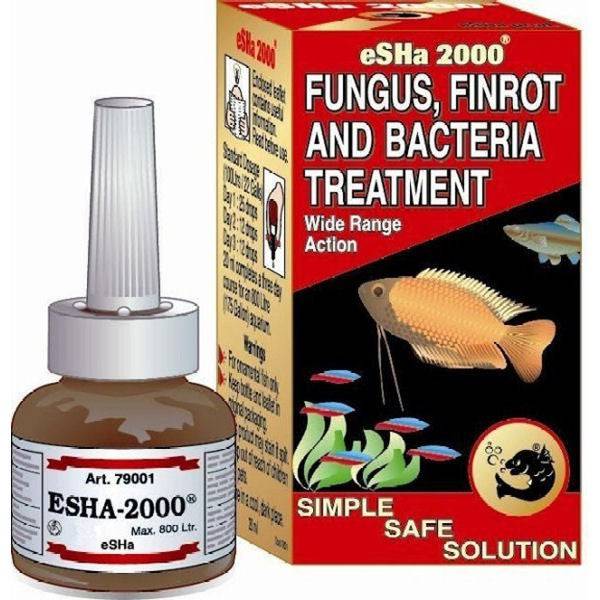 eSHa 2000 Fungus, Finrot & Bacteria Treatment 20ml - Real Aquatics