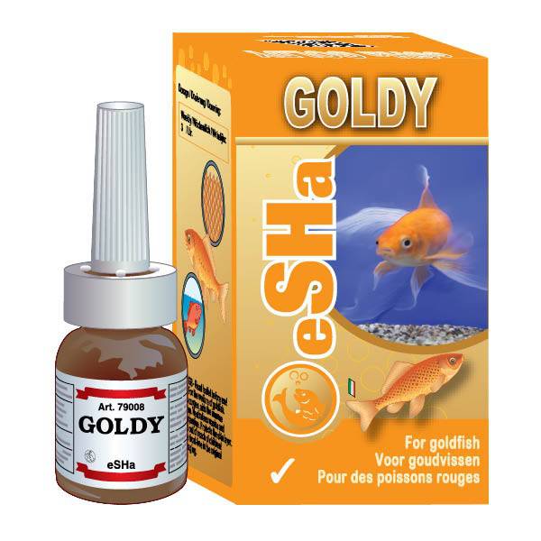 eSHa Goldy Goldfish Tonic 10ml - Real Aquatics