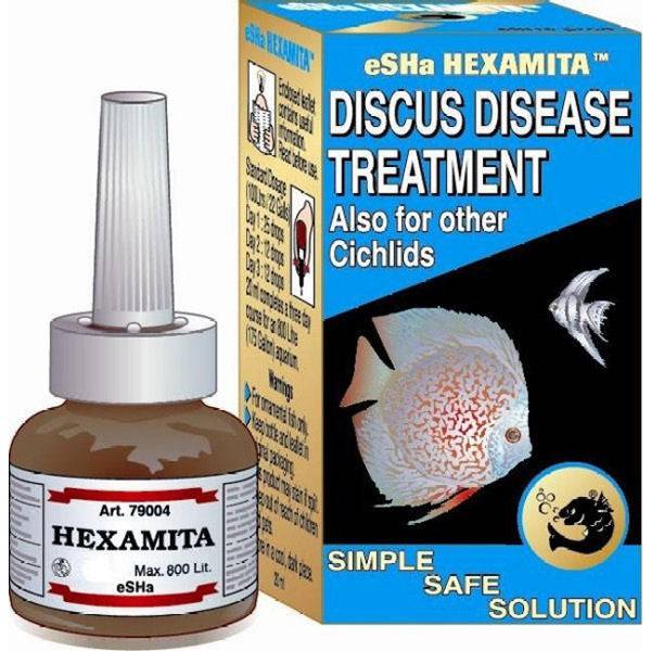 eSHa Hexamita Discus Disease Treatment 20ml - Real Aquatics