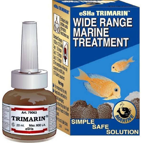 eSHa Trimarin Wide Range Marine Treatment 20ml - Real Aquatics