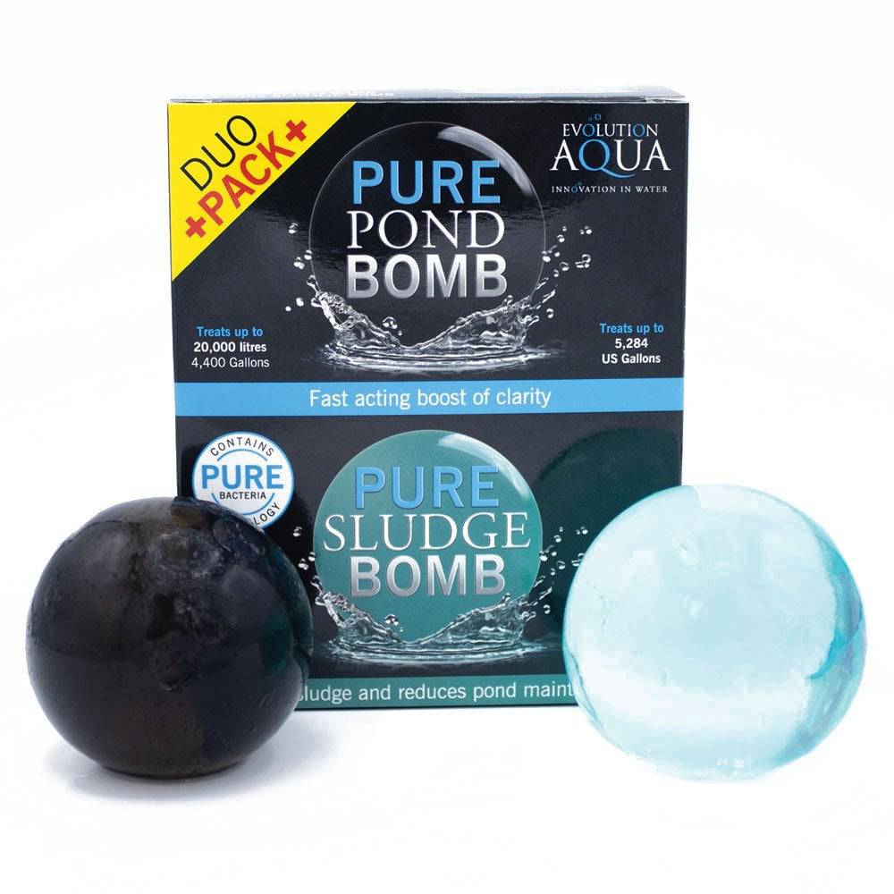 Evolution Aqua Pond Bomb & Sludge Bomb Duo Pack