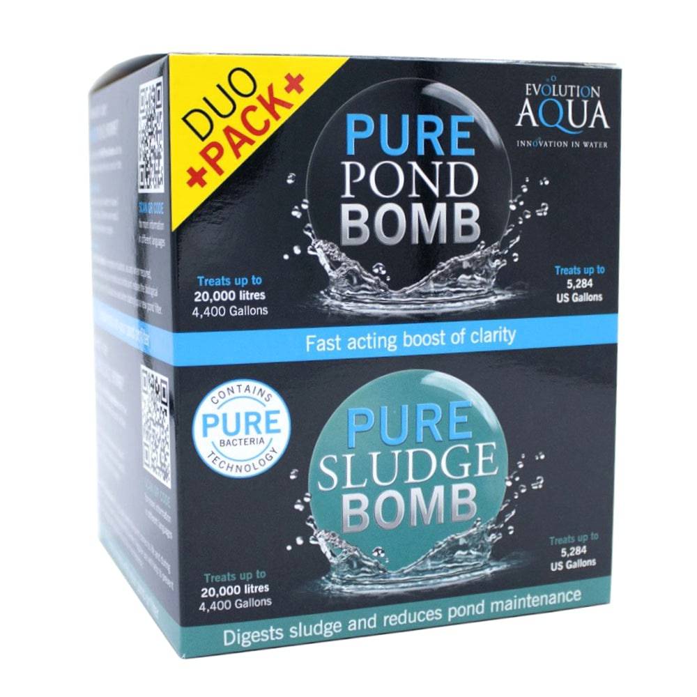 Evolution Aqua Pond Bomb & Sludge Bomb Duo Pack