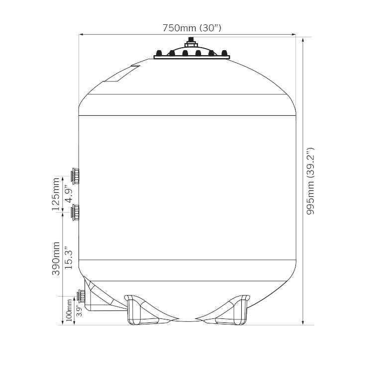 Evolution Aqua Pressure Pond K+ Advanced Filter 30 - Real Aquatics