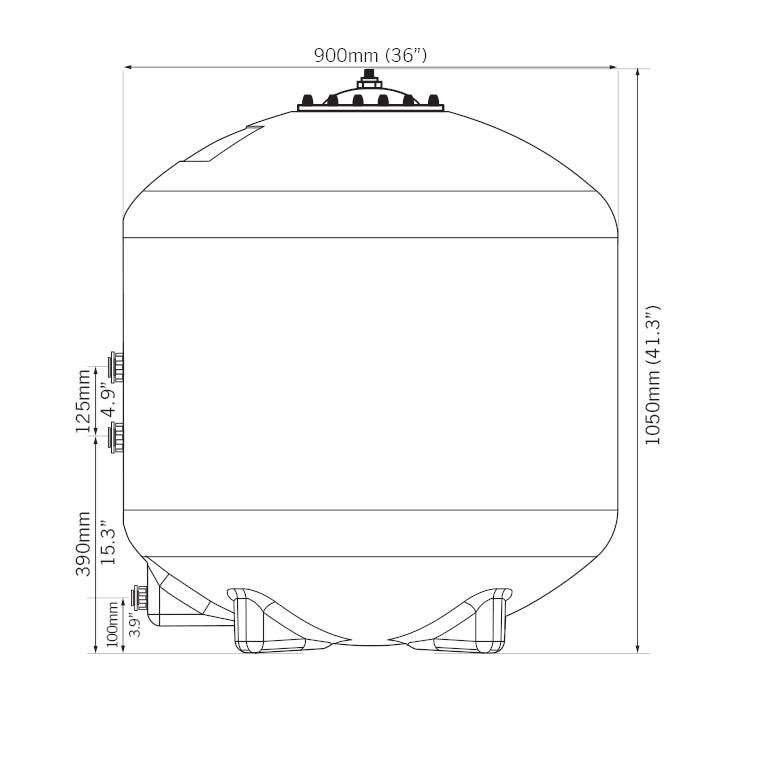 Evolution Aqua Pressure Pond K+ Advanced Filter 36 - Real Aquatics