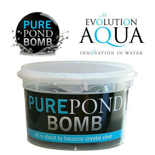 Evolution Aqua PURE Pond Bomb Bacteria for Clear Healthy Ponds - Real Aquatics