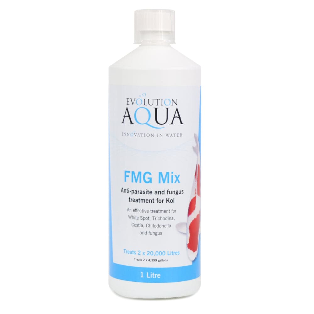 Evolution Aqua Pond FMG Mix Anti-parasite and Fungus Treatment for Koi 500/1000ml - Real Aquatics