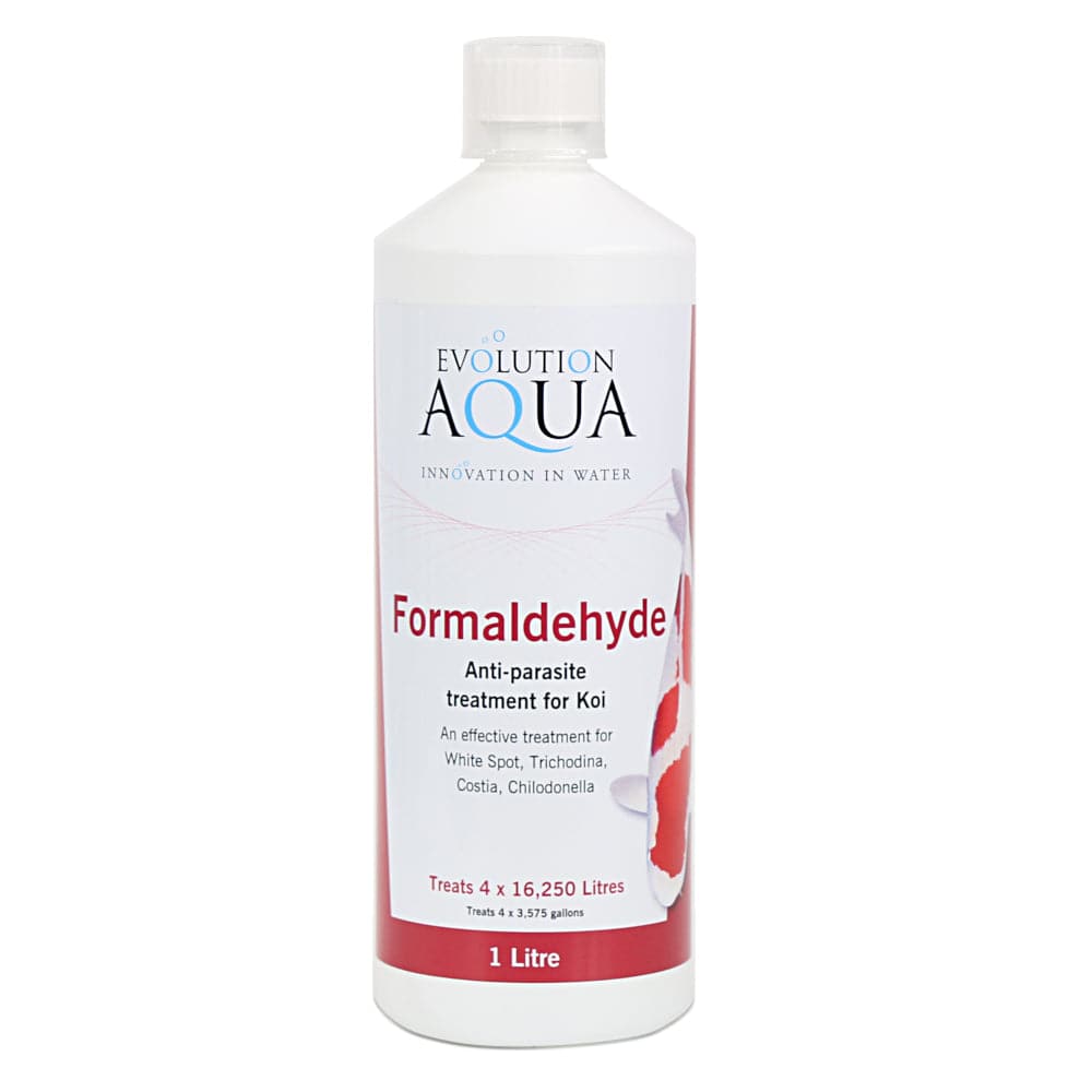 Evolution Aqua Pond Formaldehyde Anti-parasite Treatment for Koi 500/1000ml - Real Aquatics