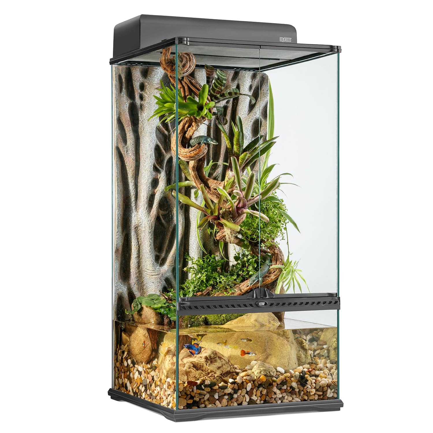 Exo Terra Natural Terrarium Paludarium Small X-Tall 45 x 45 x 90cm