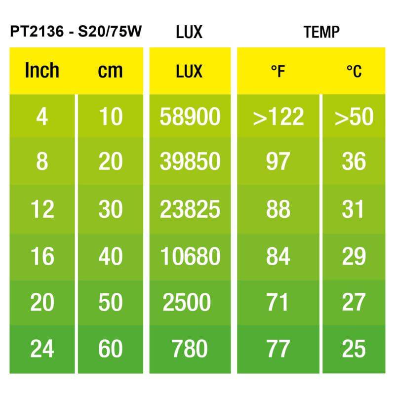 Exo Terra Intense Basking Spot 75w