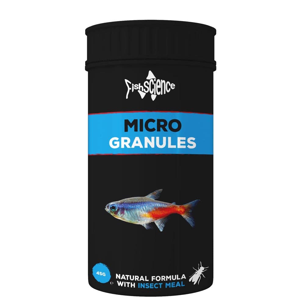 FishScience Tropical Micro Granules 45g Fish Science Food - Real Aquatics