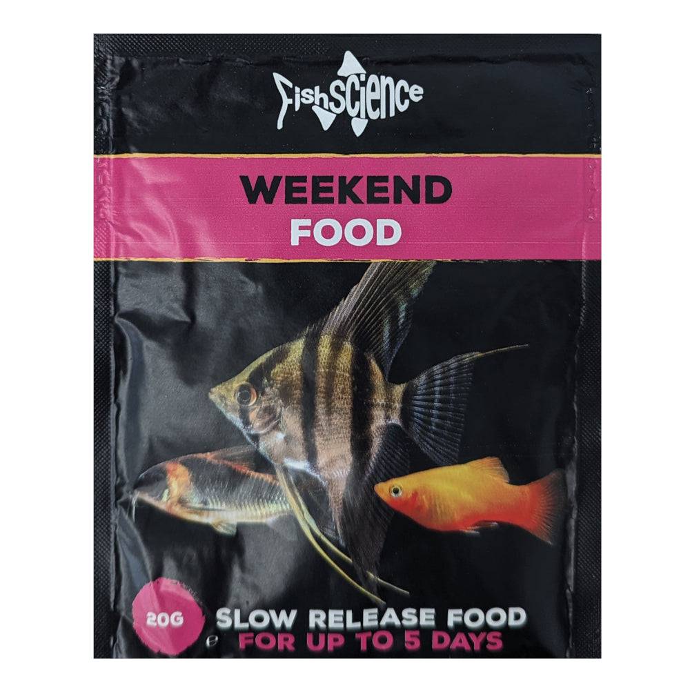 FishScience Weekend Food Wafers 5 days 20g - Real Aquatics