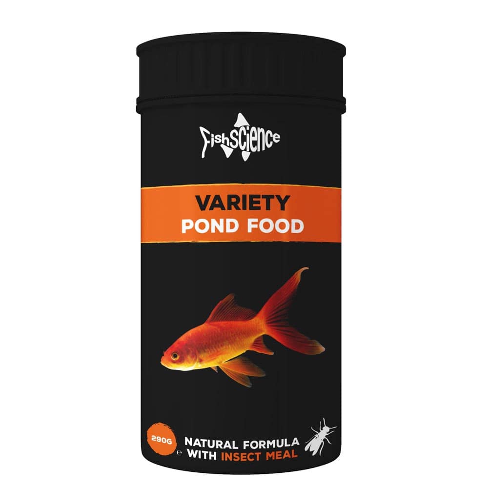 FishScience Variety Pond Fish Food 225g/5L/10L - Real Aquatics