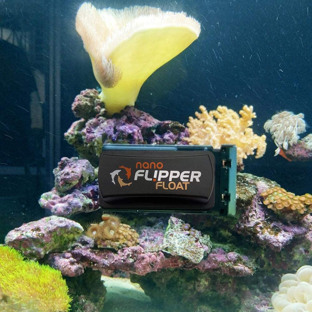 Flipper NANO 2in1 Glass Magnet Cleaner - Real Aquatics