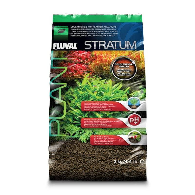 Fluval Stratum Planting Substrate for Aquariums 3 Sizes - Real Aquatics