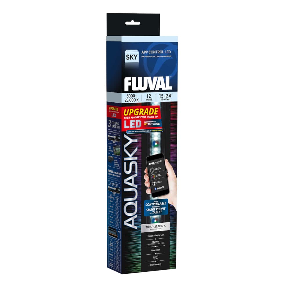 Fluval AquaSky 2.0 Bluetooth LED Aquarium Lighting 7 Sizes - Real Aquatics