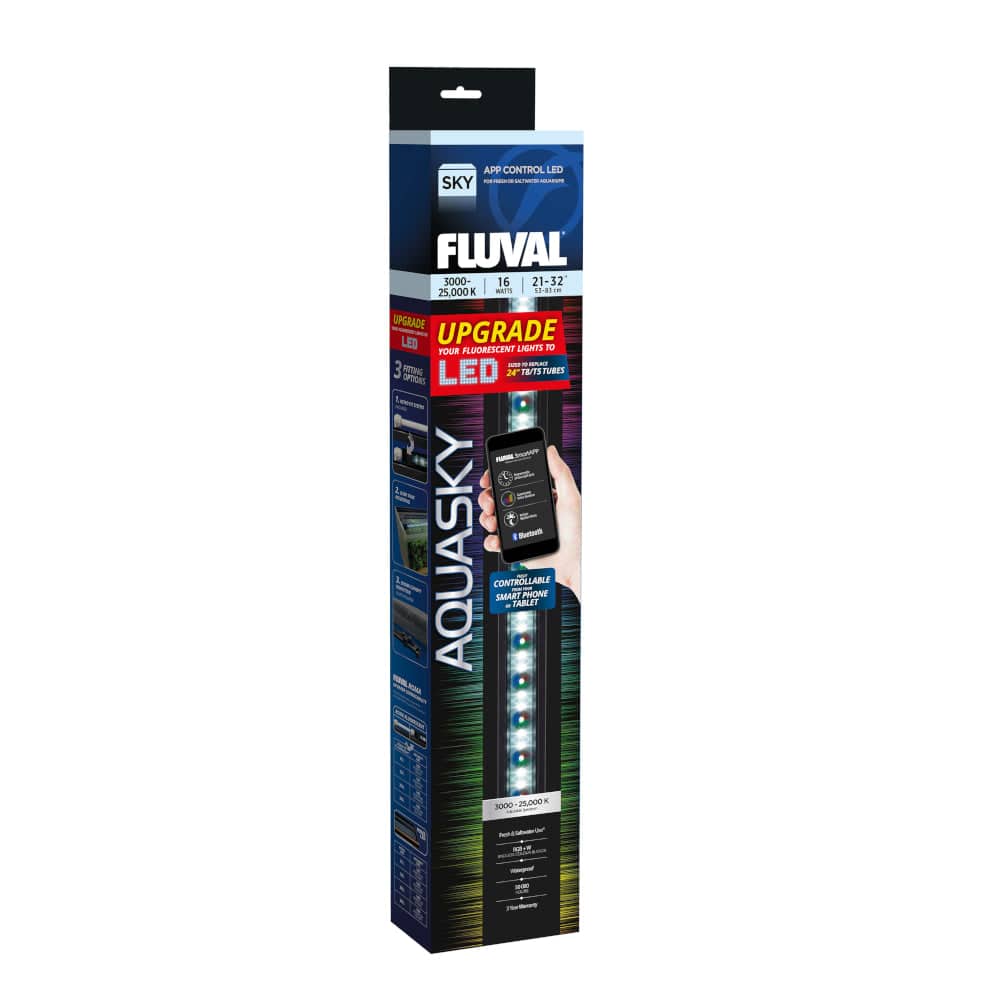 Fluval AquaSky 2.0 Bluetooth LED Aquarium Lighting 7 Sizes - Real Aquatics