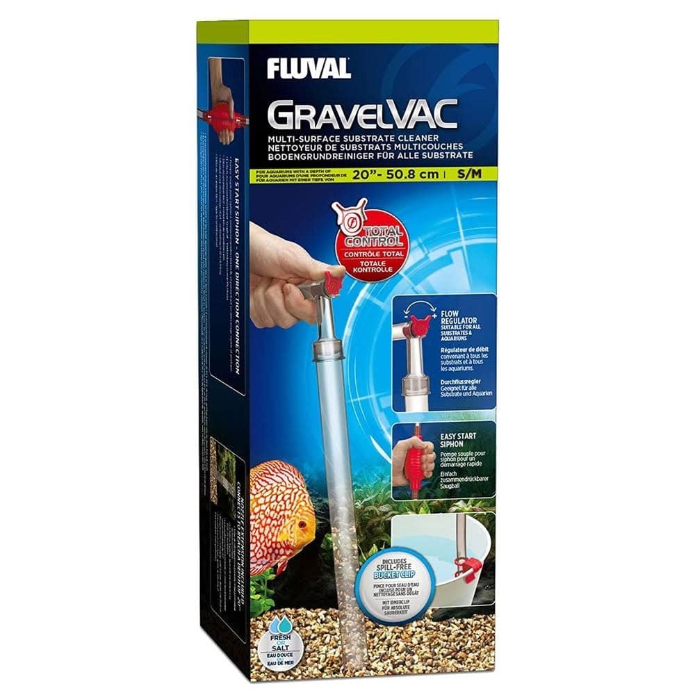 Fluval Gravel VAC Multi-Substrate Cleaner 2 Sizes - Real Aquatics