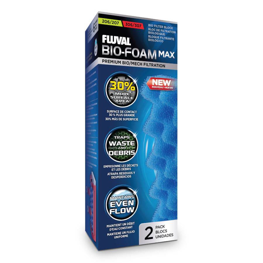 Fluval Pre-Filter Media Pads Bio-Foam MAX