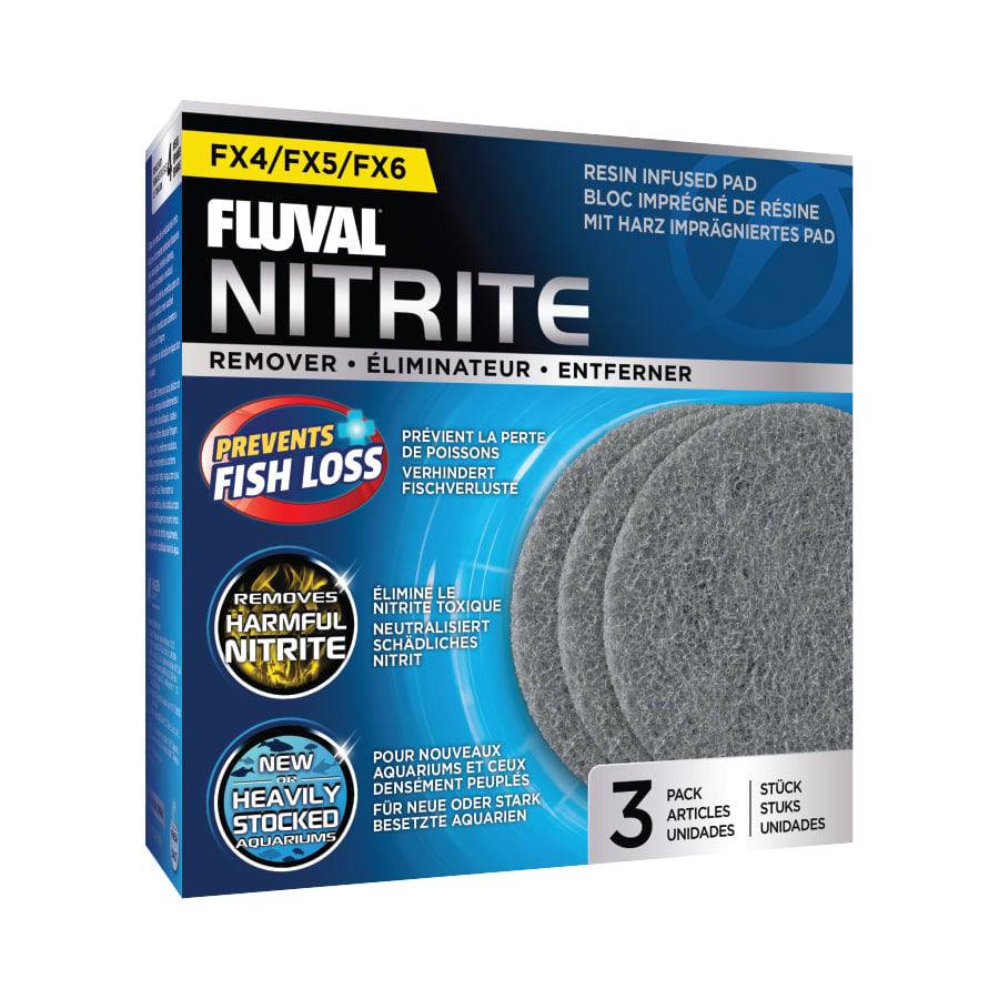 Fluval Resin Infused Filter Media Pads Nitrite Remover - Real Aquatics