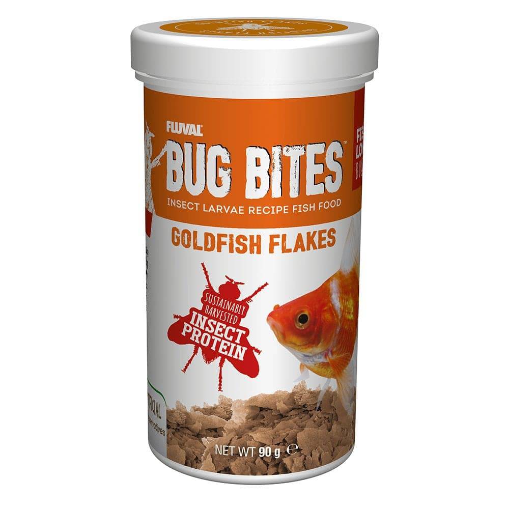 Fluval Bug Bites Goldfish Flakes 3 Sizes