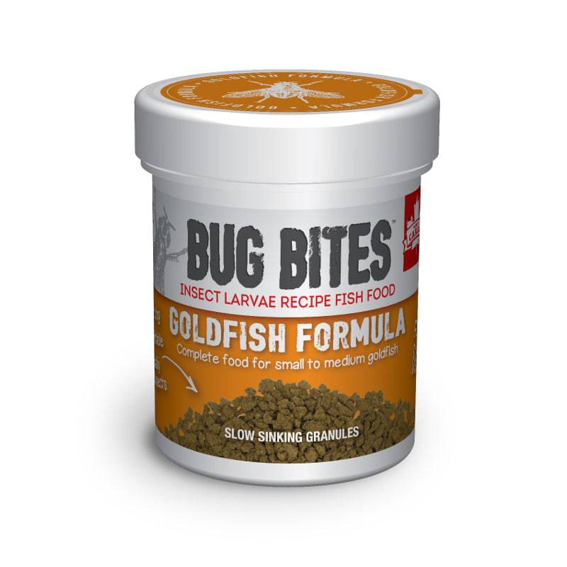 Fluval Bug Bites Insect Formula Fish Food Goldfish Granules 45g - Real Aquatics