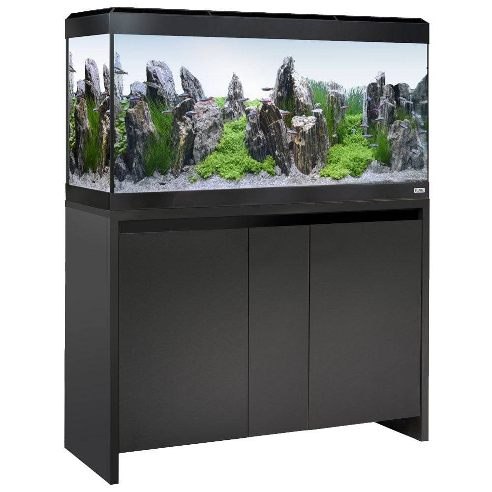 Fluval Roma 200 Aquarium & Cabinet with Bluetooth LED Lighting 3 Colours