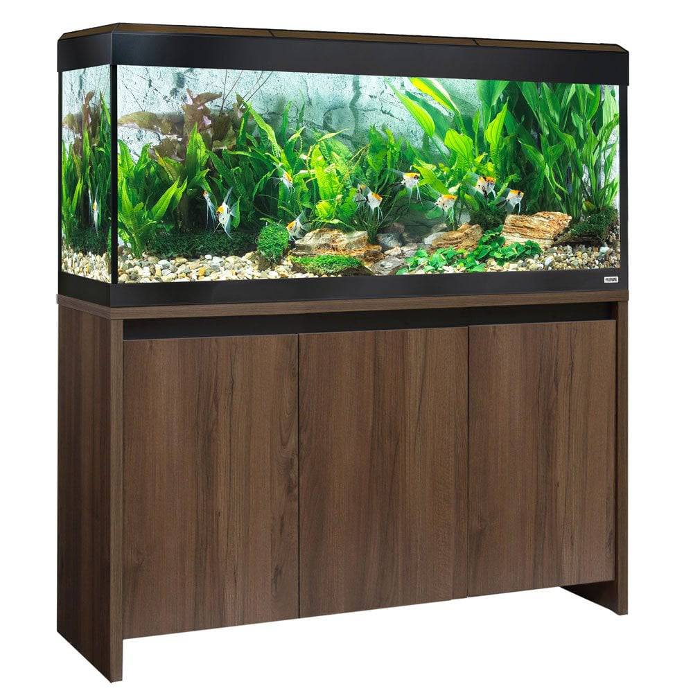 Fluval Roma 240 Aquarium & Cabinet with Bluetooth LED Lighting 3 Colours