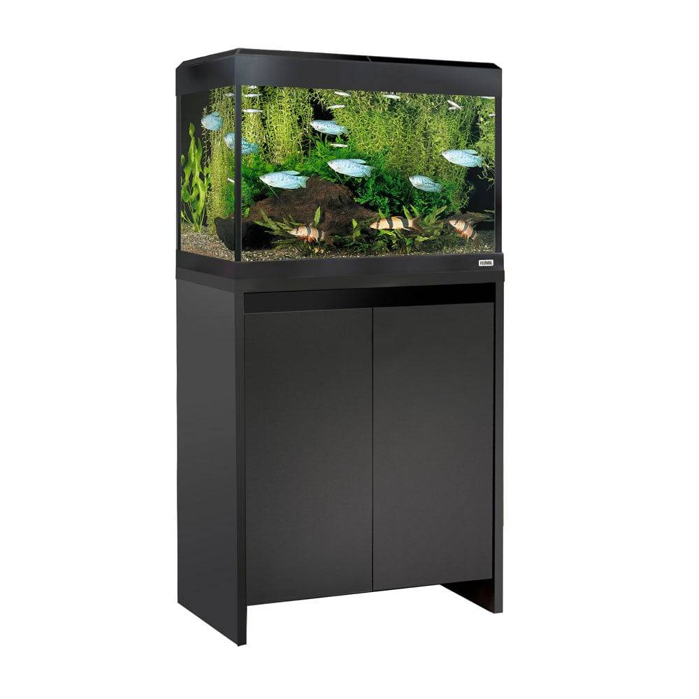 Fluval Roma 90 Aquarium & Cabinet with Bluetooth LED Lighting 3 Colours - Real Aquatics