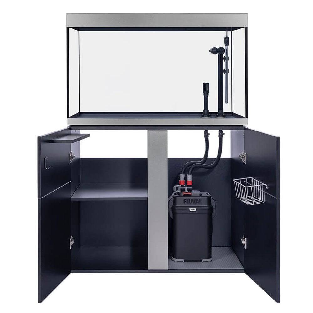 Fluval Siena 272L Aquarium & Cabinet Set Black