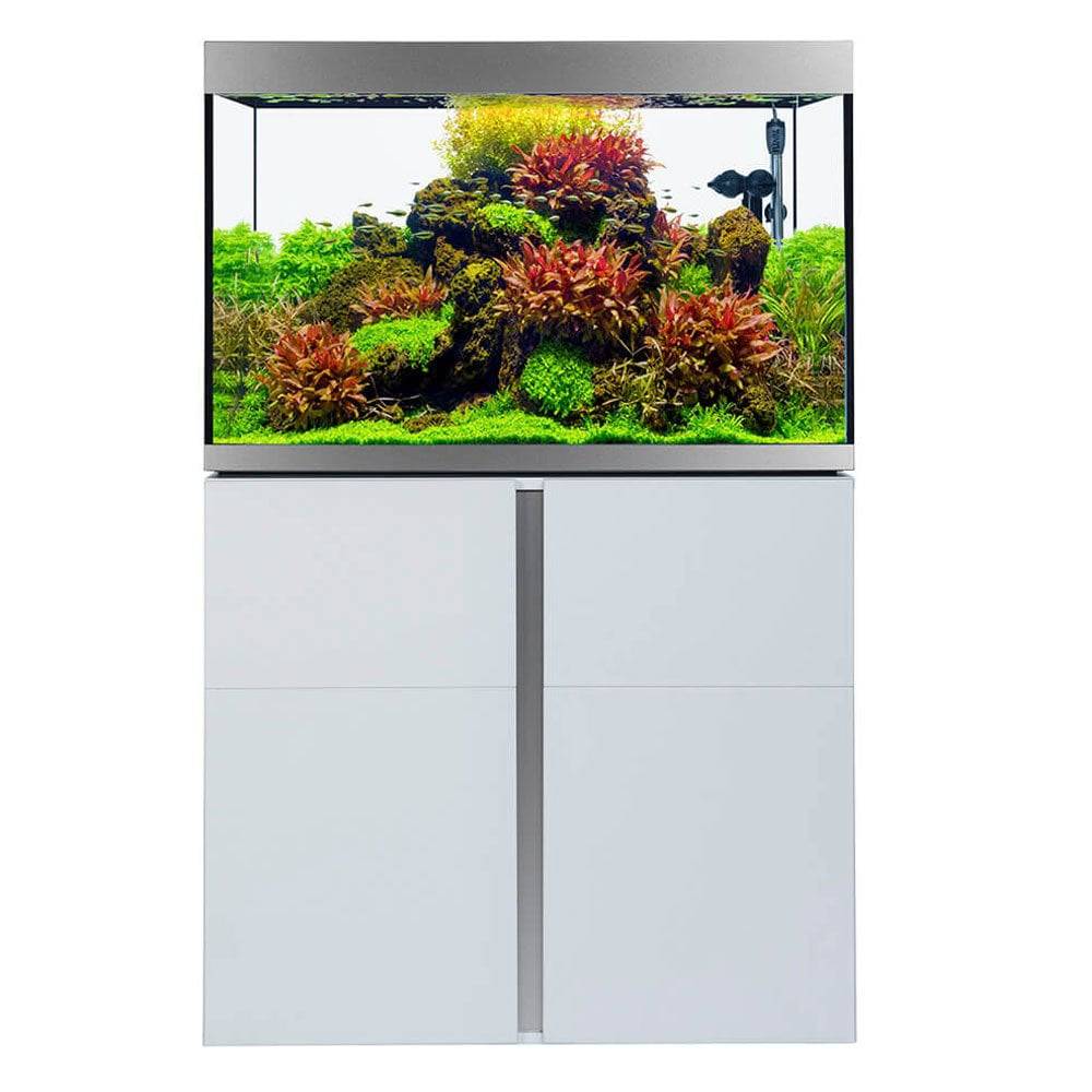 Fluval Siena 272L Aquarium & Cabinet Set White