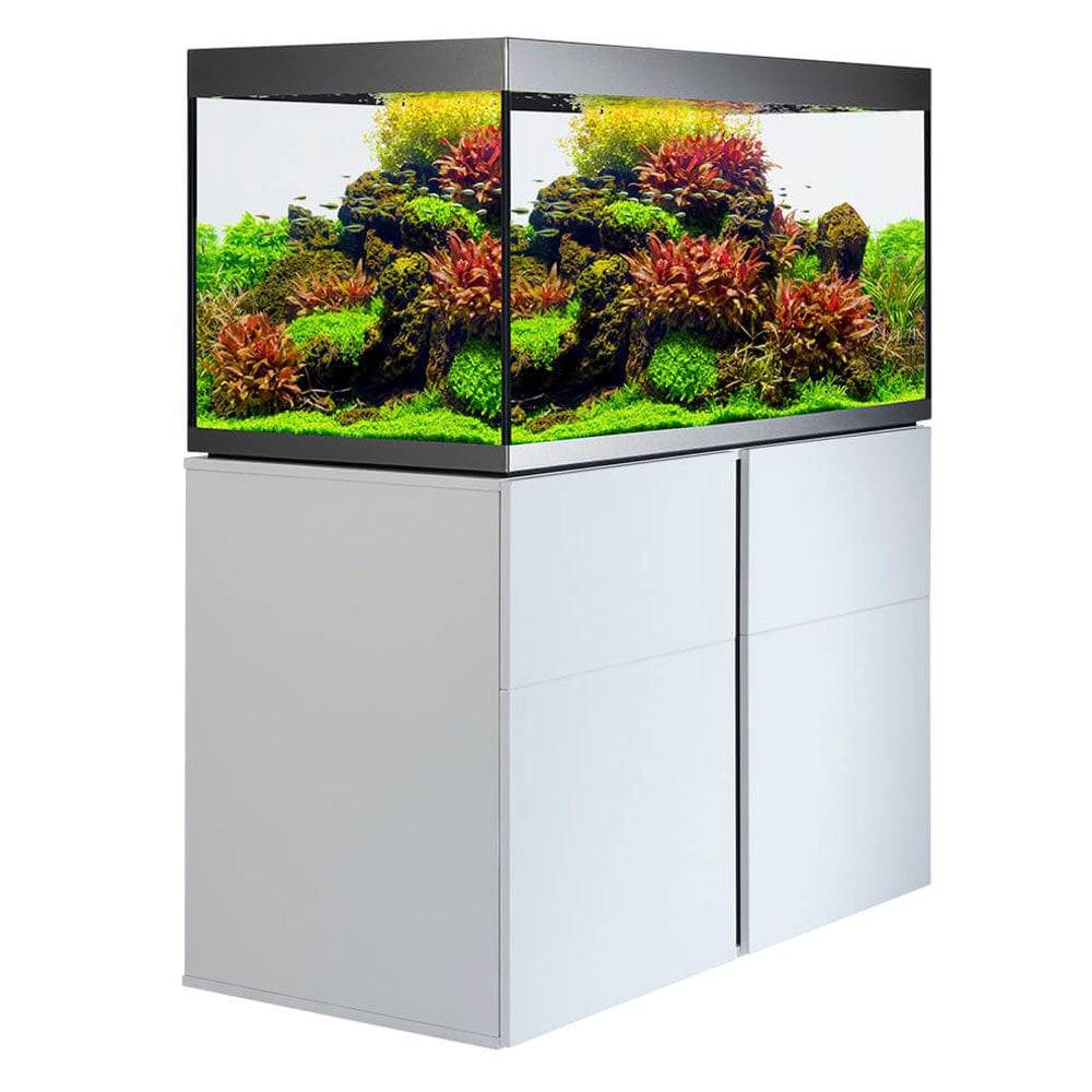 Fluval Siena 272L Aquarium & Cabinet Set White