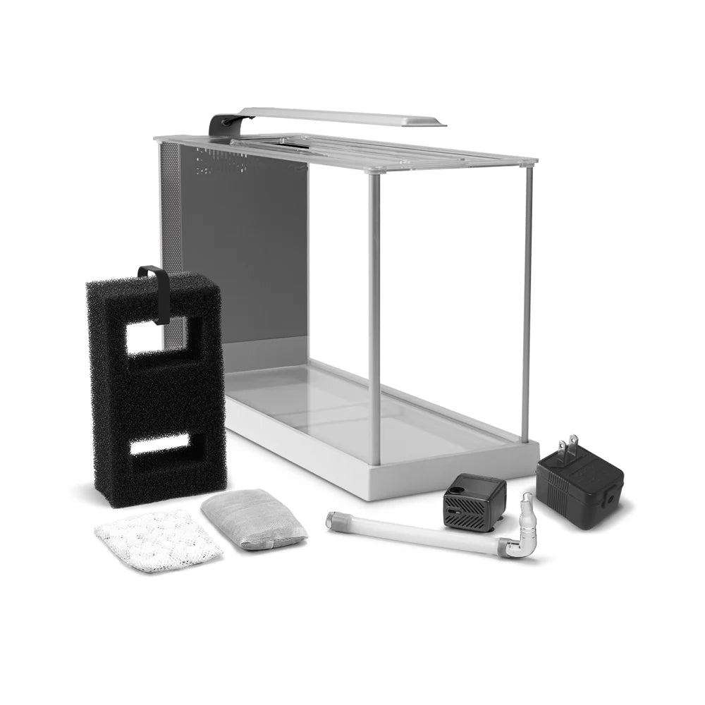 Fluval Spec 19L Nano Aquarium Kit – White
