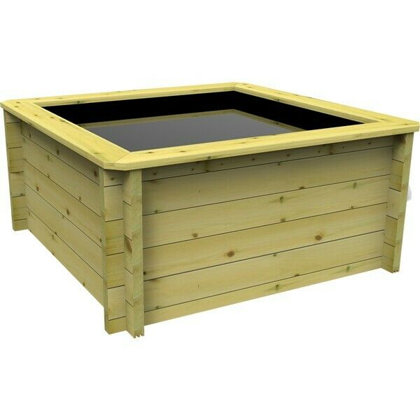 The Garden Timber Company Wooden Fish Ponds 1.5x1.5m 831mm Height 1189L