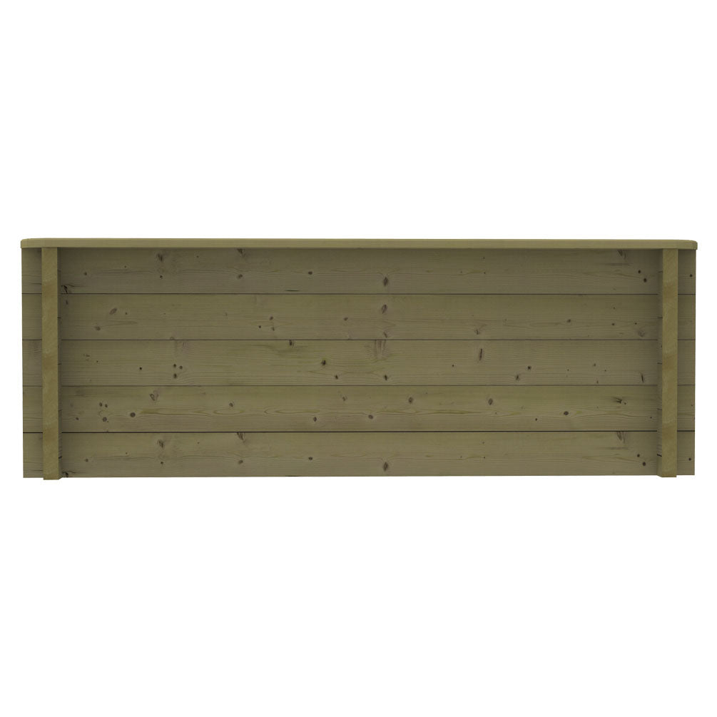 The Garden Timber Company Wooden Fish Ponds 2x2m 697mm Height 1912L