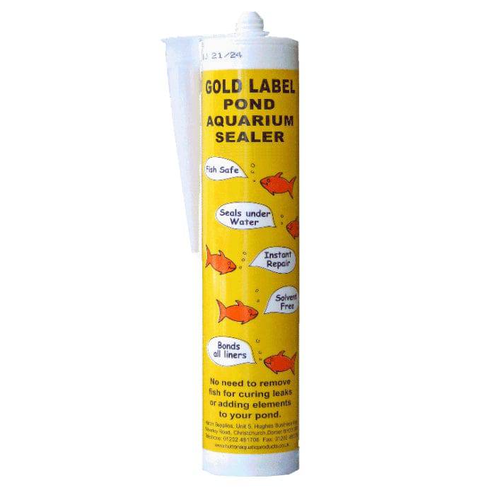 Gold Label Aquarium & Pond Sealer / Bonder White 290ml - Real Aquatics