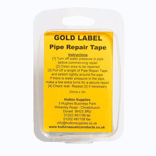 Gold Label Pipe Repair Tape 25mm x 3m - Real Aquatics