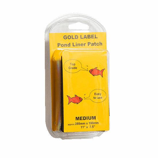 Gold Label Pond Liner Repair Patch Medium 280 x 190mm / 11" x 7.5" - Real Aquatics