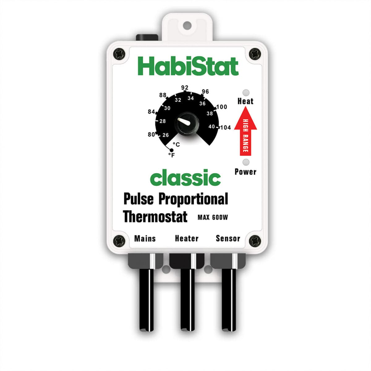 Habistat Thermostats Pulse Proportional Hi-Range 600w 2 Colours - Real Aquatics