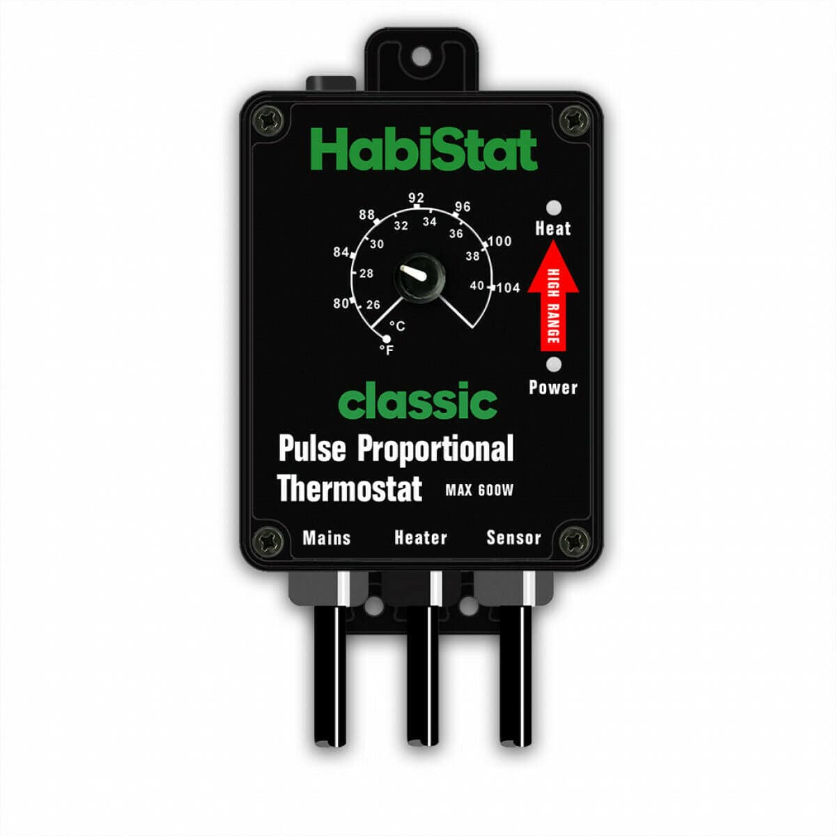 Habistat Thermostats Pulse Proportional Hi-Range 600w 2 Colours - Real Aquatics