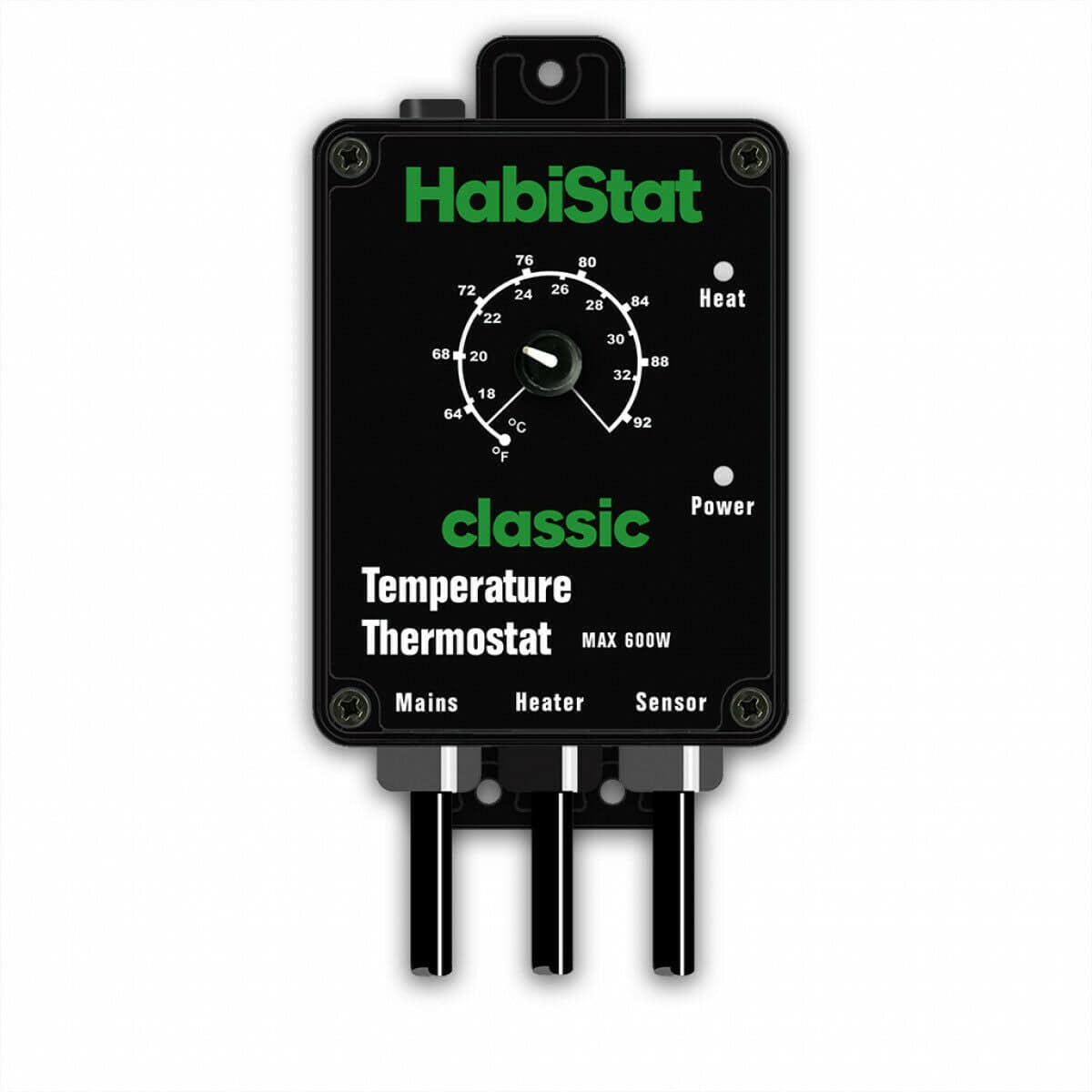 Habistat Thermostats Temperature 600w 2 Colours - Real Aquatics